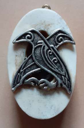 Amulett Odins Raben
